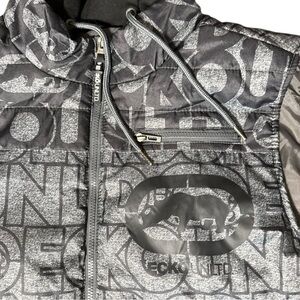 ECKO UNLTD HOODED VEST Y2K Streetwear